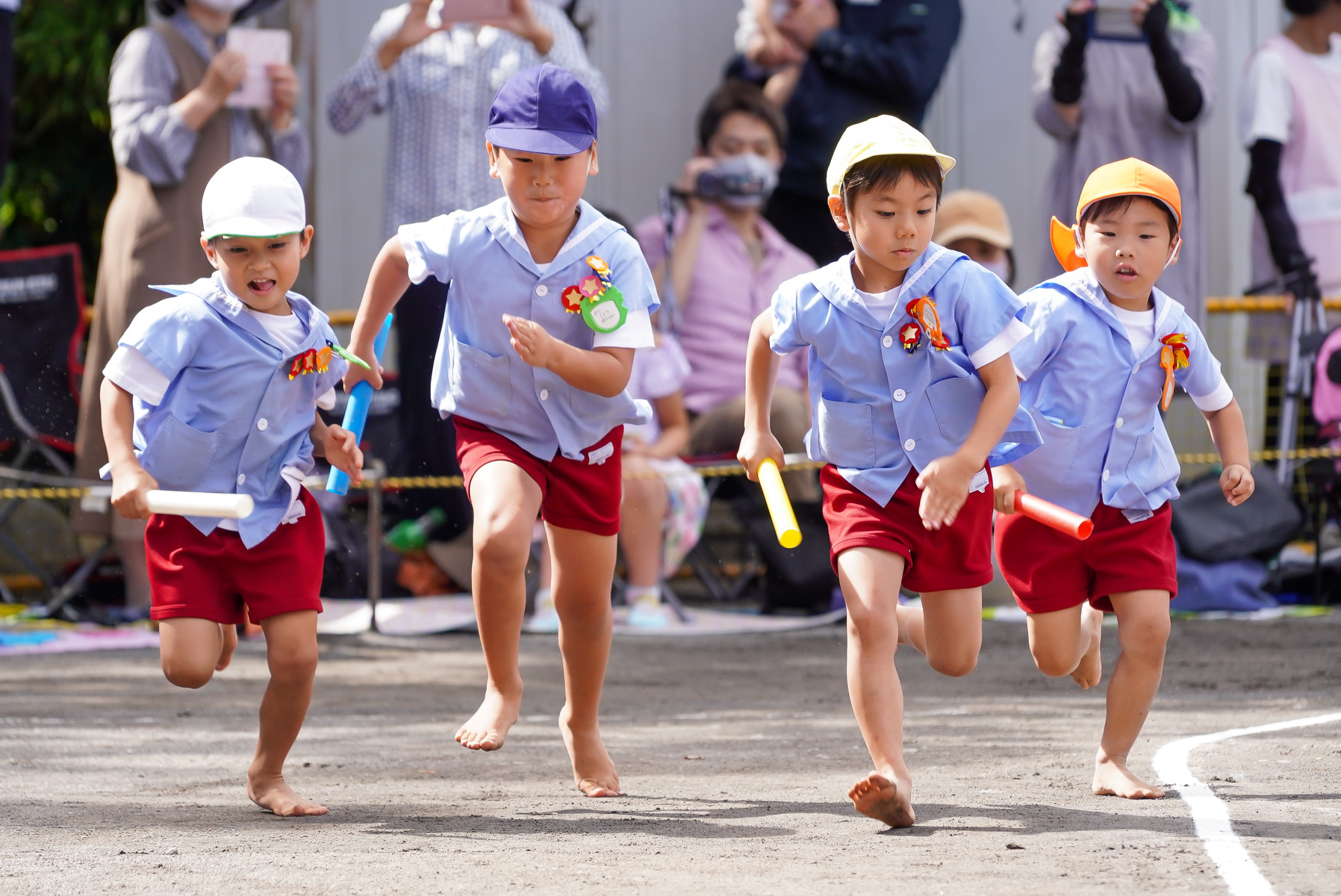 運動会リレー